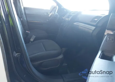 2019 Ford Police Interceptor Utility from USA, damaged, VIN 1FM5K8AR4KGA12234